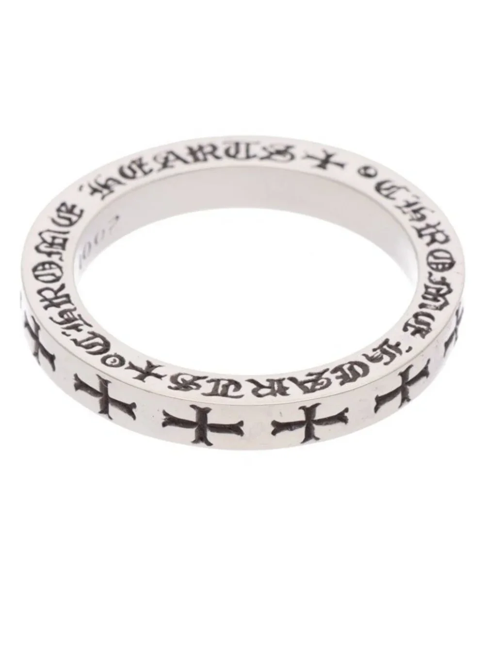 Chrome Hearts Spacer Silver Ring